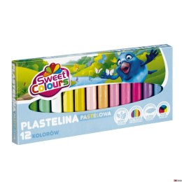 Plastelina pastelowa 12 kolorów Sweet Colours 92465 KOMA-PLAST