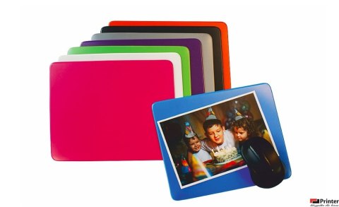 Podkładka pod mysz z kieszenią biała KPM-01-07 BIURFOL