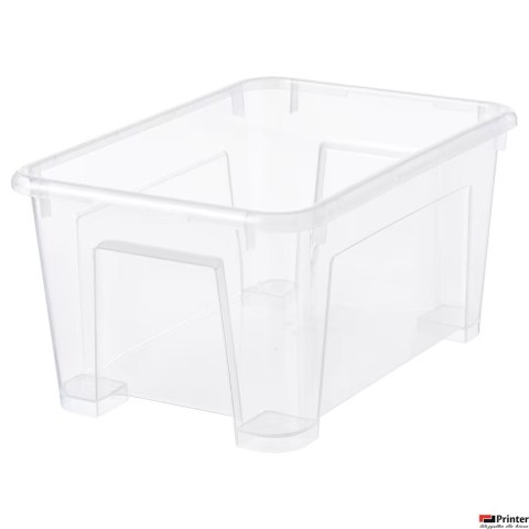 Pojemnik do przechowywania 5L BEZ POKRYWKI przezroczysty SAMLA