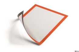 Ramka magnetyczna A4 pomarańczowa (5szt.) DURABLE 486909