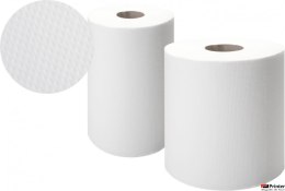 Ręcznik w roli PROFESSIONAL 60/2 (12 rolek) 60m 2warstwy celuloza biały ELLIS 3070