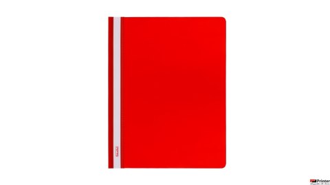 Skoroszyt A4+ PRESTIGE czerwony ST-05-01 twardy PVC 2x300mic BIURFOL