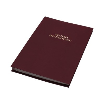 TECZKA DO PODPISU 8K BORDO