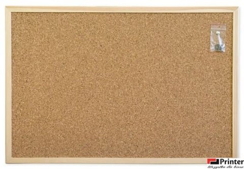 Tablica korkowa 80/100 WIELKOR rama drewno