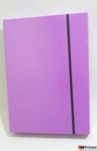 Teczka A4 Lux na gumkę wrzosowa TT6763