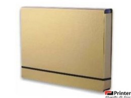 Teczka-BOX A4 Lux na gumkę 4.5cm złota TT6759 (X)