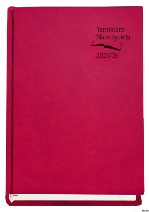 Terminarz NAUCZYCIELA 2025/2026 bordowy T-155V-B Michalczyk i Prokop