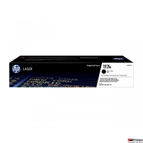 Toner HP 117A (W2070A)czarny 1000str