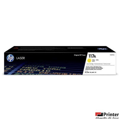 Toner HP 117A (W2072A)żółty 700str
