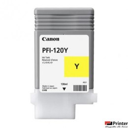 Tusz Canon PFI-120 Y (CF2888C001AA) żółty 130ml do iPF TM-200/205