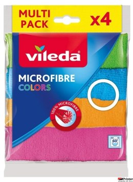 VILEDA Colors Ściereczki z mikrofibry 4 sztuki 2577
