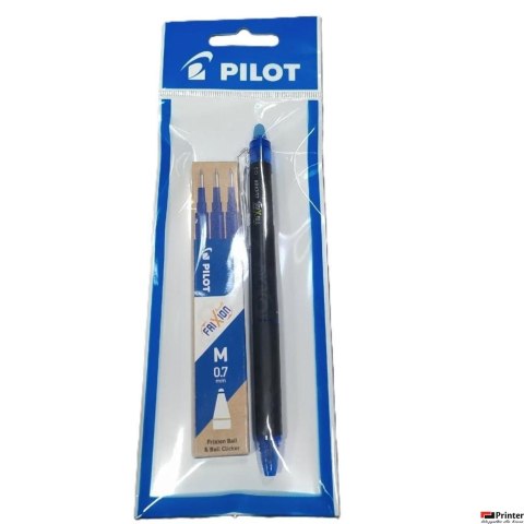 Zestaw FRIXION wkład (3 szt.) + długopis mix PILOT