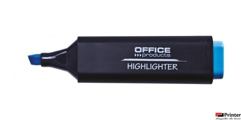 Zakreślacz fluorescencyjny , 1-5mm (linia), niebieski, typu OFFICE PRODUCTS 17055211-01