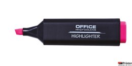 Zakreślacz fluorescencyjny , 1-5mm (linia), różowy, typu OFFICE PRODUCTS 17055211-13