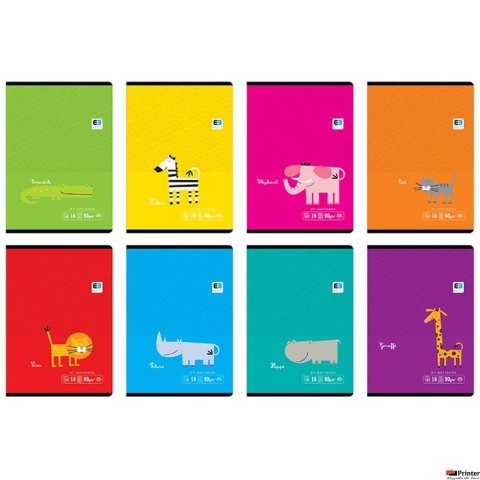 Zeszyt A5 16k. kratka B&B 90g INTERDRUK