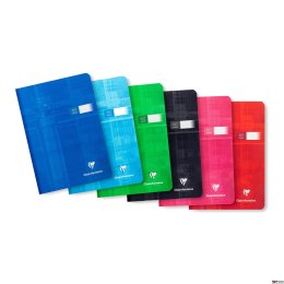 Zeszyt A5 60 kartek, gładki, papier 90g, mix kolorów CLAIREFONTAINE 63550AMXC