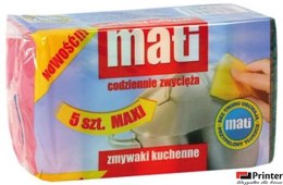 Zmywaki gąbka do zmywania Maxi (5 szt.) MATI 08267