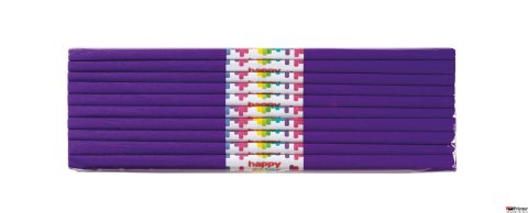 Bibuła marszczona 50x200cm, jagodowa, 10 szt., HAPPY COLOR, HA 5020-63