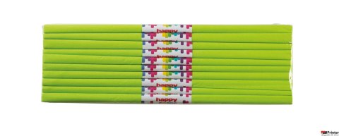 Bibuła marszczona 50x200cm, seledynowy, 10 szt., HAPPY COLOR, HA 5020-50