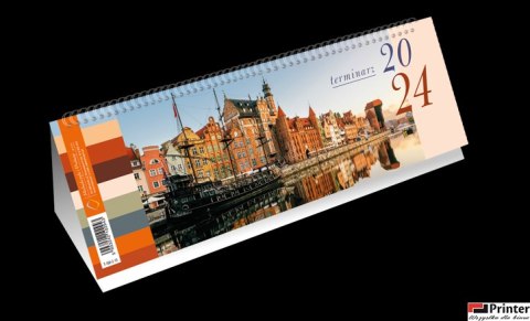 Kalendarz ze spiralką A4 - poziomy 2026 Michalczyk i Prokop T-100-2-13