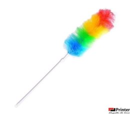 Kurzawka, miotełka do kurzu, uchwyt gumowy teleskopowy MIX kolor