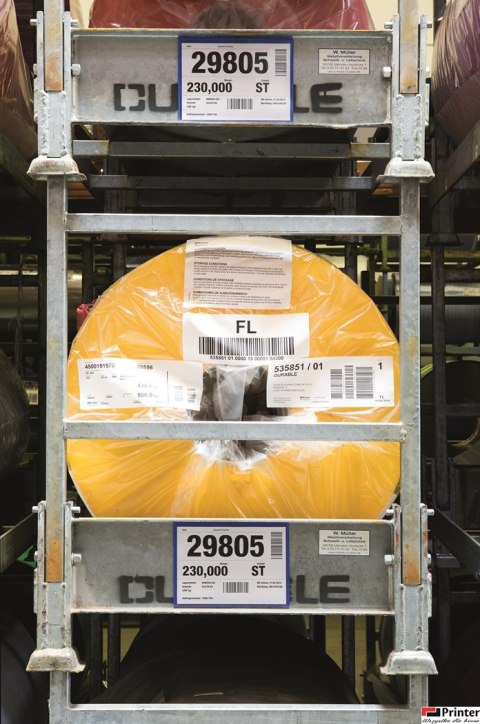 Magnetyczna kieszeń magazynowa pozioma A5 granatowa 174307 (50) DURABLE