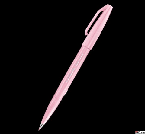 Pisak pędzelkowy do kaligrafii pudrowy różowy SES15C-P3X PENTEL SALE