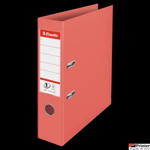 Segregator Esselte No.1 ColourBreeze, 75mm, koralowy 628431