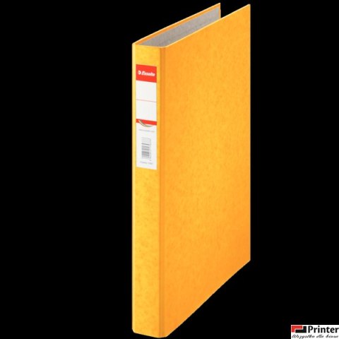 Segregator Esselte Rainbow A4 z 2 kółkami, grzbiet 42 mm, żółty, , 17936