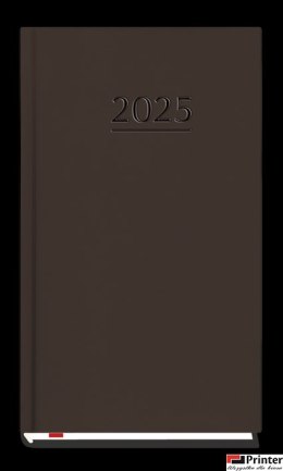 Terminarz Kieszonkowy 90x165mm 2026 - czarny Michalczyk i Prokop T-231V-V kalendarz 1 tydzień na 2 stronach