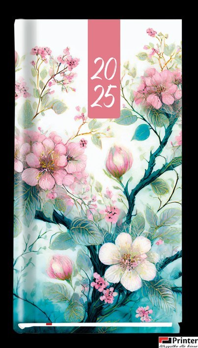 Terminarz Koliber 75x130mm 2026 Michalczyk i Prokop T-320-04 KALENDARZ tydzień na 2 stronach