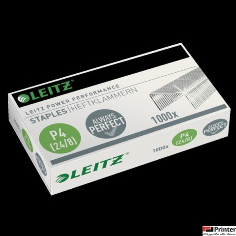 Zszywki Leitz galwanizowane, 24/8, 1000 szt., 55710000