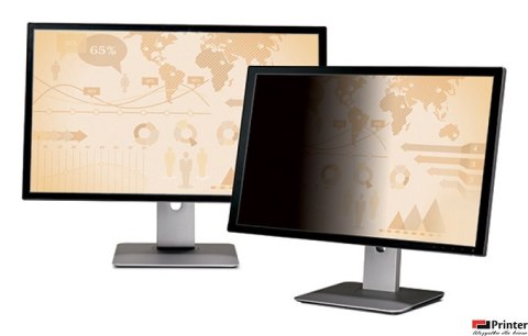 Bezramkowy filtr prywatyzujący 3M_ (PF24.0W), do monitorów, 16:10, 24, czarny