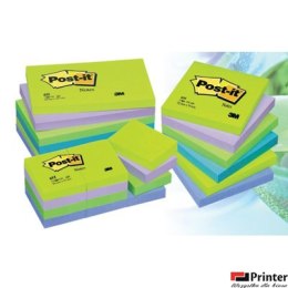 Bloczek 76X127 pal.MIĘTOWA 655MT (6) POST-IT 3M