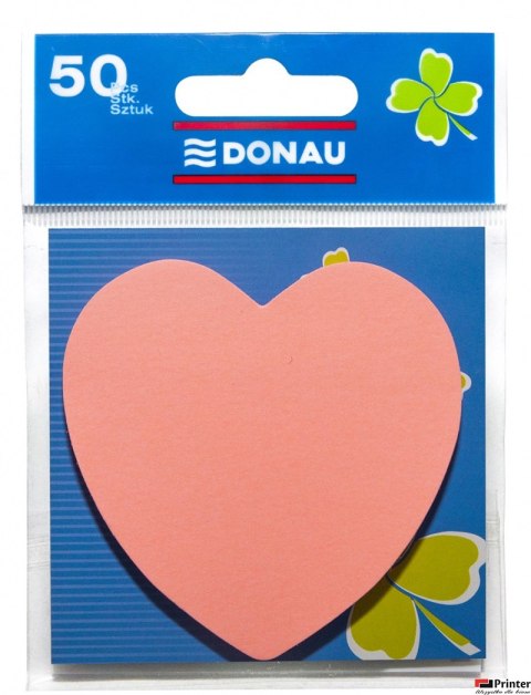 Bloczek samop.serduszko różowe 7562001PL-16 DONAU