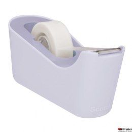 Dyspenser do taśm SCOTCH (C-18L), w zestawie taśma Magic 19mmx33m, lawendowy (X)
