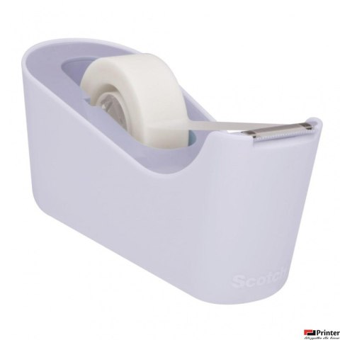 Dyspenser do taśm SCOTCH (C-18L), w zestawie taśma Magic 19mmx33m, lawendowy (X)