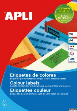 Etykiety 01593 70*37 czerwone APLI (480)