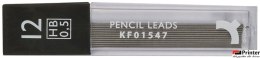 Grafity do ołówków Q-CONNECT 0,5mm, HB KF01547