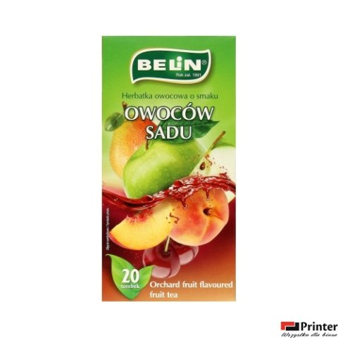 Herbata BELIN owoce sadu 20t owocowa
