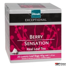 Herbata DILMAH Exceptional BERRY SENSATION 20t czarna