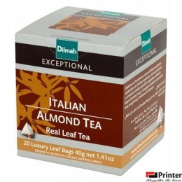 Herbata DILMAH Italian almond 20t czarna