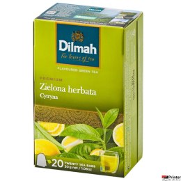 Herbata DILMAH Premium cytryna 20t zielona