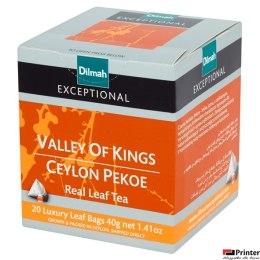 Herbata DILMAH Valley of Kings ceylon pekoe 20t czarna