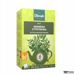 Herbata DILMAH werbena cytrynowa 20t ziołowa