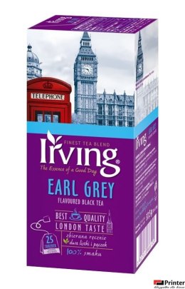 Herbata IRVING Earl Grey 25t czarna