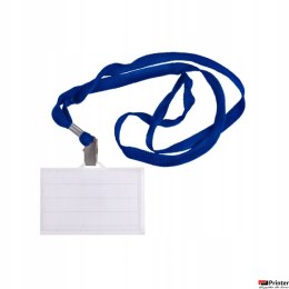 Identyfikator z niebieską taśmą 88*55 DONAU 8347001PL-10