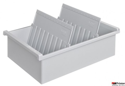 Kartoteka otwarta PS A5 HAN szara HN955011-13
