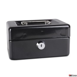 Kasetka na pieniądze czarna DONAU mała 152x115x80mm 5231001PL-01