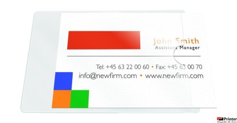 Kieszeń samop.na wiz.95*60(10) P10108